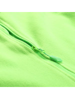 Pánska fleecová mikina ALPINE PRO GARIM neon green gecko