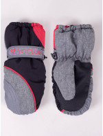 Yoclub Detské zimné lyžiarske rukavice REN-0296C-A110 Multicolour