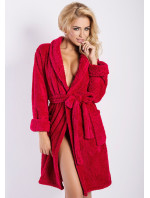 DKaren Housecoat Eliza Raspberry