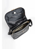 Monnari Bags Dámska kabelka s ozdobnými strapcami čierna
