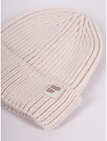 Dievčenské zimné čiapky Yoclub CZZ-0501G-AA10 Beige