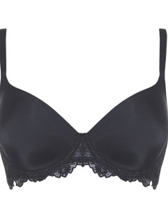 Balkónová podprsenka Mousse Pizzo Black - Lormar