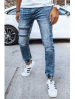 Pánske modré džínsové nohavice Dstreet UX4037