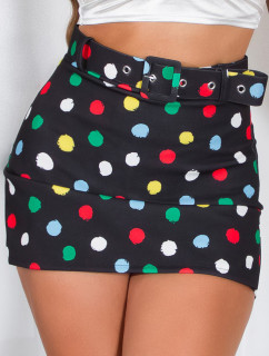 Sexy Koucla Skorts with dots and belt