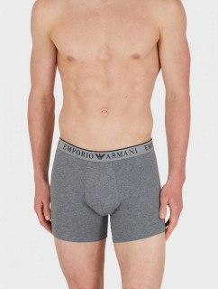 Pánske boxerky 2Pack 111912 4R720 black and grey - Emporio Armani