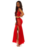 Sexy KouCla evening dress with lace & Sexy back