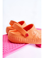 Detské ľahké papuče Kroks Big Star II375008 Orange
