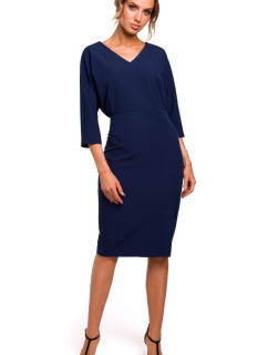 Dámske šaty M464 Navy Blue - Moe