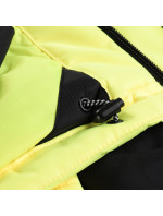 Pánska lyžiarska bunda s membránou ptx ALPINE PRO GAES nano yellow