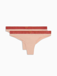 Dámske tangá 2PACK 163333 3F235 03050 nude - Emporio Armani